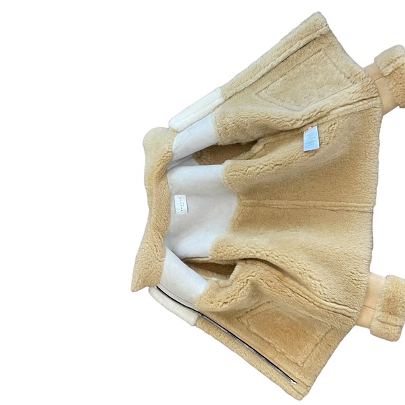 SANDRO PARIS Shearling Coat - Picture 14 of 16